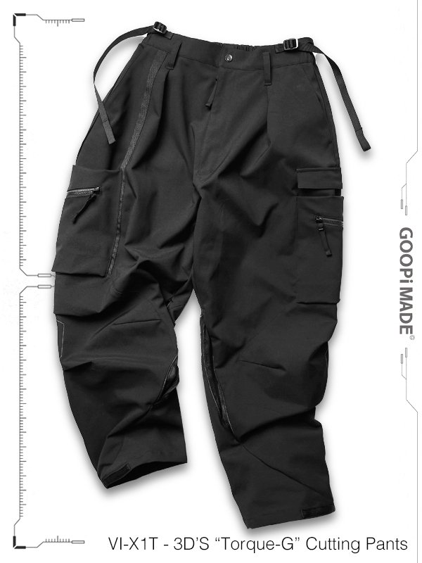 GOOPiMADE - VI-X1T - 3D'S “Torque-G“ Cutting Pants - SHINKIROU1.0