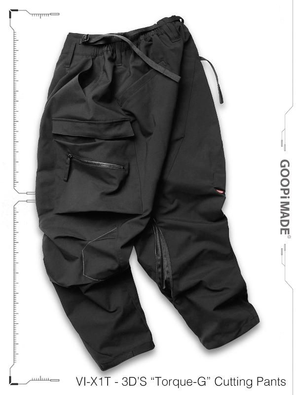 GOOPiMADE - VI-X1T - 3D'S “Torque-G“ Cutting Pants