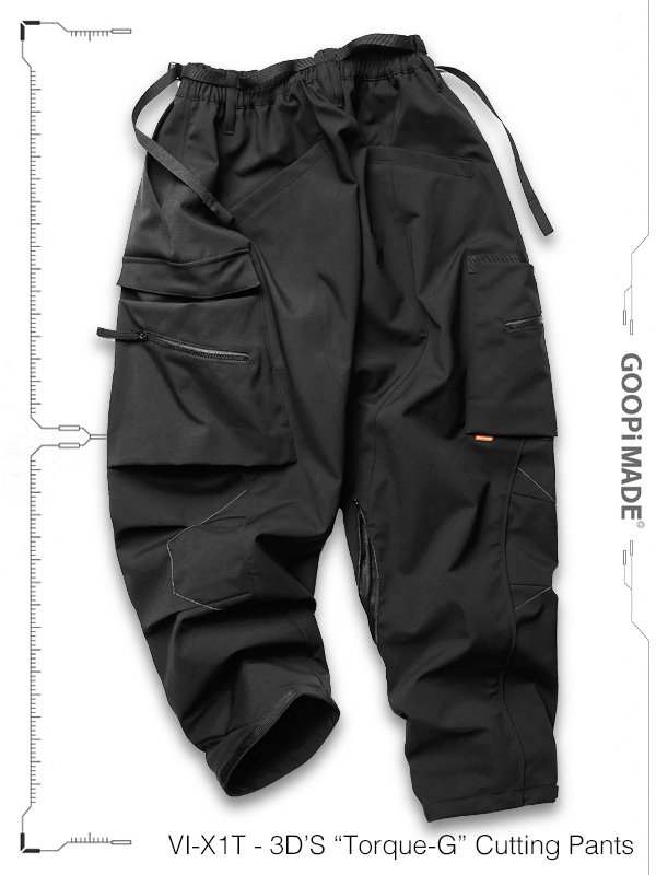 Goopimade 3D'S “Torque-G” Cutting Pants - ワークパンツ/カーゴパンツ