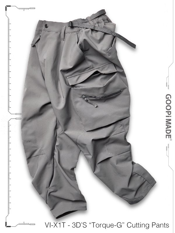 GOOPiMADE - VI-X1T - 3D'S “Torque-G“ Cutting Pants - SHINKIROU1.0