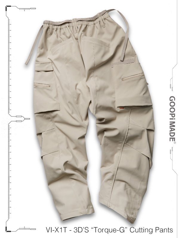 GOOPiMADE - VI-X1T - 3D'S “Torque-G“ Cutting Pants - SHINKIROU1.0