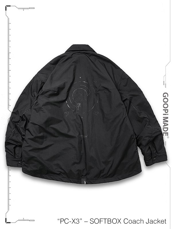 GOOPiMADE - “PC-X3“ – SOFTBOX Coach Jacket - SHINKIROU1.0