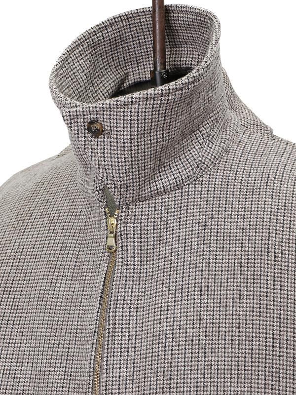 TAUPE - Quilt Liner Blocking ZIP Blouson - SHINKIROU1.0