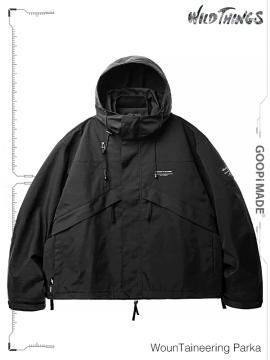 goopimade ジャケット　グーピー　ブラック GOOPiMADE - “PTH-01“ SOFTBOX Multi-Zip Cozy Jacket