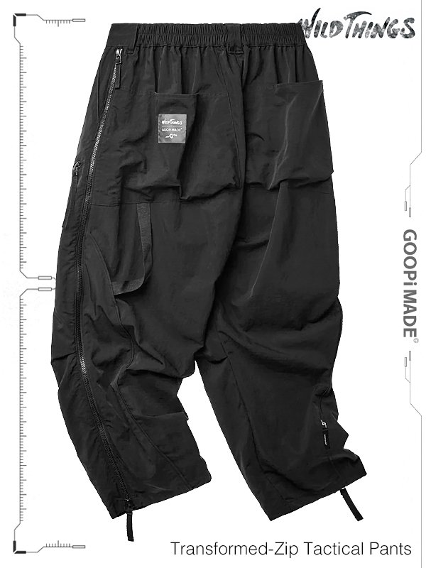 GOOPiMADE Wild Things - Transformed-Zip Tactical Pants - SHINKIROU1.0