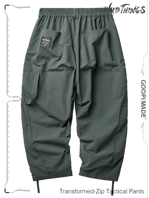 GOOPiMADE Wild Things - Transformed-Zip Tactical Pants - SHINKIROU1.0