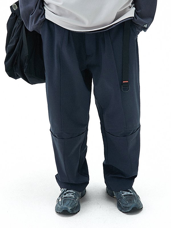 ◯ストレートテック系パンツ新品Goopi “KM-01“ Regular-Fit Tailored パンツ