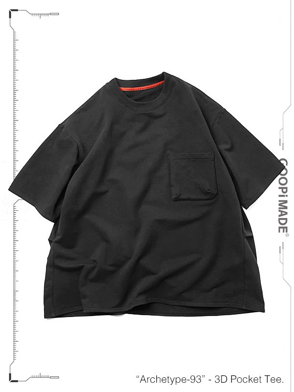 GOOPiMADE - “Archetype-93” - 3D Pocket Tee - SHINKIROU1.0