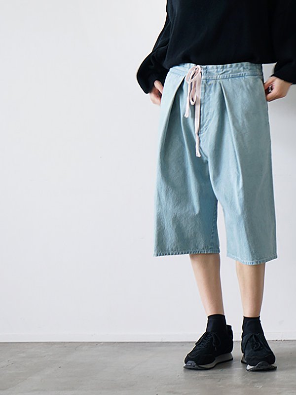 VU - ヴウ - Big Tack Denim Short Pants - SHINKIROU1.0