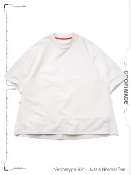 <strong>GOOPiMADE</strong>“Archetype-93“- Just a Normal Tee<br>WHITE