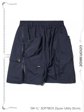 <strong>GOOPiMADE</strong>“SR-1L“ SOFTBOX Zipper Utility Shorts<br>BATHYAL