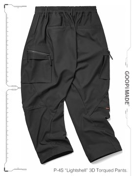 <strong>GOOPiMADE</strong>P-4S “Lightshell“ 3D Torqued Pants<br>BLACK