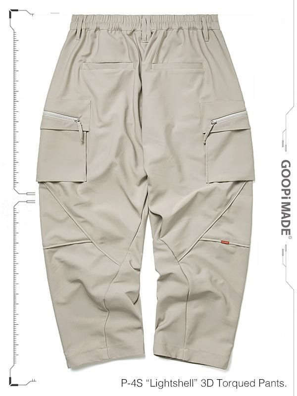GOOPiMADE - P-4S “Lightshell“ 3D Torqued Pants - SHINKIROU1.0