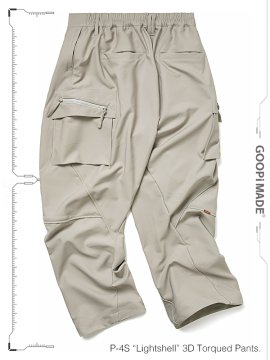 <strong>GOOPiMADE</strong>P-4S “Lightshell“ 3D Torqued Pants<br>IVORY