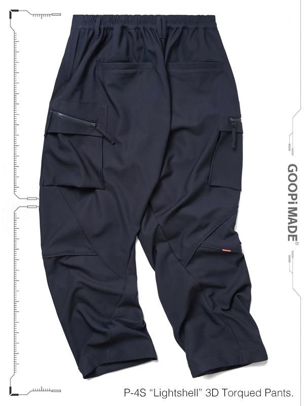 GOOPiMADE - P-4S “Lightshell“ 3D Torqued Pants - SHINKIROU1.0