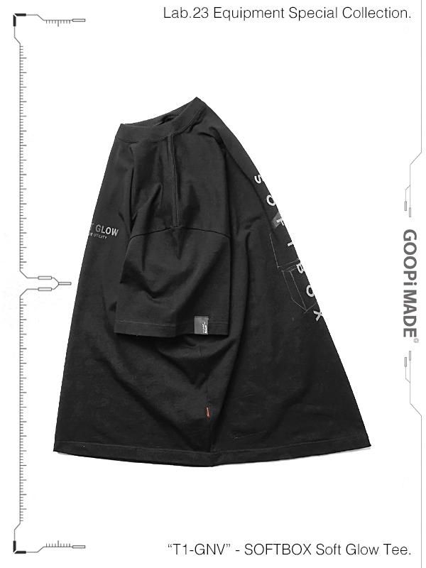 GOOPiMADE - “T1-GNV” - SOFTBOX Soft Glow Tee - SHINKIROU1.0