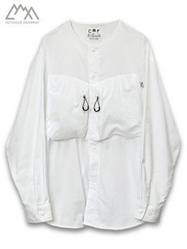 <strong>CMF OUTDOOR GARMENT</strong>Collarless Shirts<br>OFF WHITE