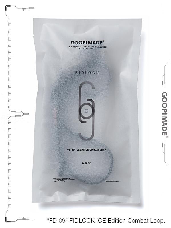 GOOPiMADE - グーピーメイド - “FD-09“ FIDLOCK ICE Edition