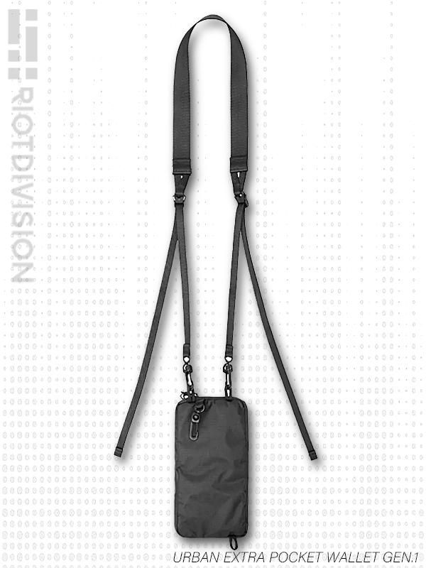 RIOTDIVISION - URBAN EXTRA POCKET WALLET SLING BAG GEN1