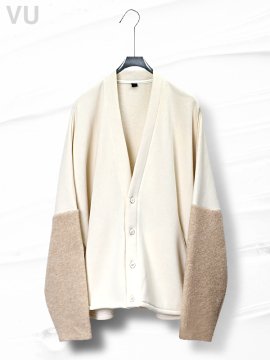 <strong>VU</strong>Boa Sweat Cardigan<br>OFF WHITE