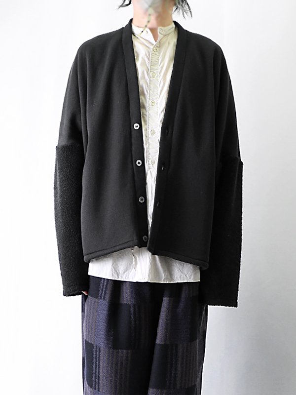 VU - Boa Sweat Cardigan - ボアスウェットカーディガン - SHINKIROU1.0