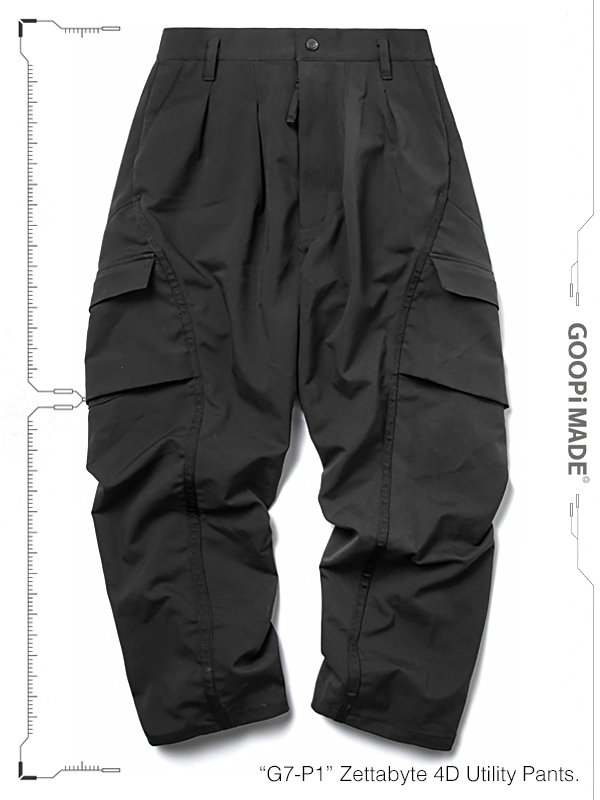 2024年新作 GOOPiMADE BiG Utility Pants サイズ2 SHADOW ワークパンツ