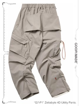 <strong>GOOPiMADE</strong>G7-P1 Zettabyte 4D Utility Pants<br>TAUPE