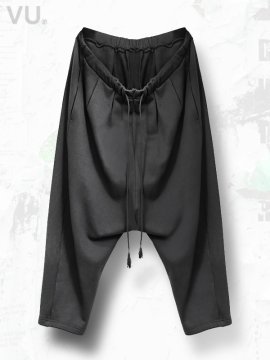 <strong>VUy</strong>Chord Balloon Terry Pants <br>BLACK