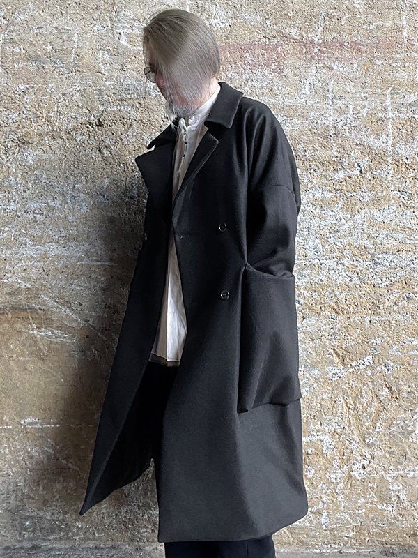 VU - ヴウ - Shawl Collar Coat - ショールカラーコート - SHINKIROU1.0