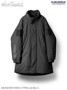 <strong>WILD THINGS</strong>MONSTER PARKA TYPE2 (LEVEL7)<br>BLACK