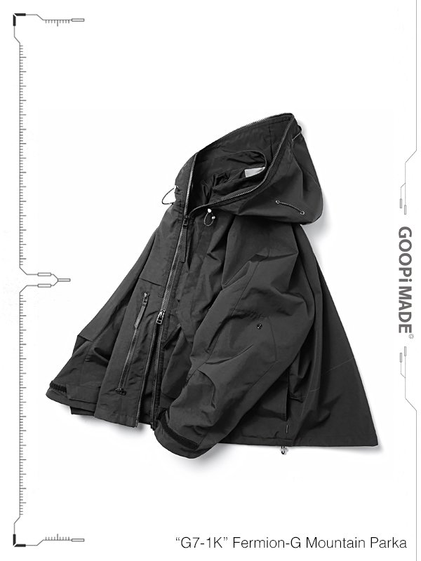 “G7-1K“FeGOOPiMADE G7-1K Mountain Jacket black 2