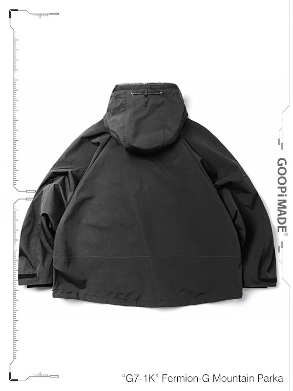 GOOPiMADE - “G7-1K” Fermion-G Mountain Parka - SHINKIROU1.0