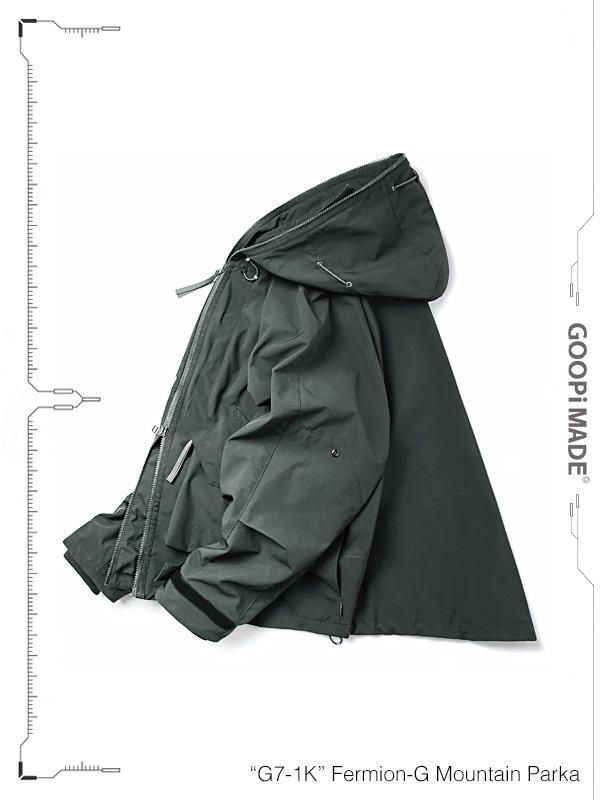 GOOPiMADE - “G7-1K” Fermion-G Mountain Parka - SHINKIROU1.0