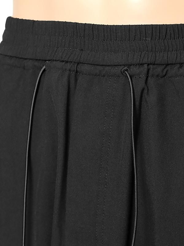 joe chia wrap パンツ JOE CHIA - DUAL SIDE POCKET DROP CROTCH PANTS - デュアル