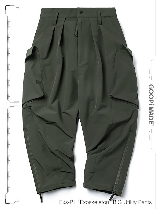 Exs-P1 “Exoskeleton“ BiG Utility Pants - SHINKIROU1.0