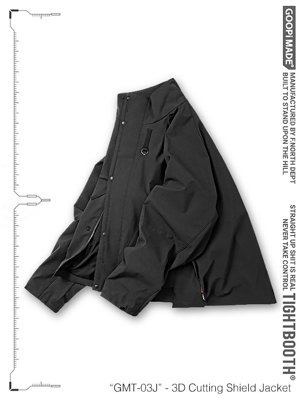 GOOPiMADE - “GMT-03J“- 3D Cutting Shield Jacket - SHINKIROU1.0