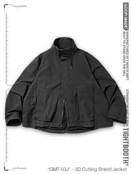 <strong>GOOPiMADE x TIGHTBOOTH</strong>GMT-03J- 3D Cutting Shield Jacket<br>SHADOW
