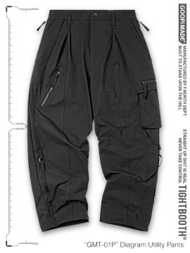 <strong>GOOPiMADE x TIGHTBOOTH</strong>“GMT-01P“ Diagram Utility Pants<br>SHADOW
