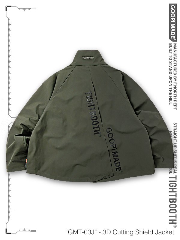 GOOPiMADE - “GMT-03J“- 3D Cutting Shield Jacket - SHINKIROU1.0