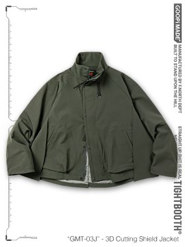 <strong>GOOPiMADE x TIGHTBOOTH</strong>GMT-03J- 3D Cutting Shield Jacket<br>BREWSTER GREEN