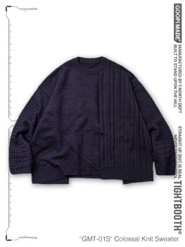 <strong>GOOPiMADE x TIGHTBOOTH</strong>GMT-01S Colossal Knit Sweater<br>PURPLE