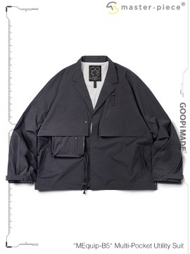 <strong>GOOPiMADE x master piece</strong>“MEquip-B5“ Multi-Pocket Utility Suit <br>BLACK