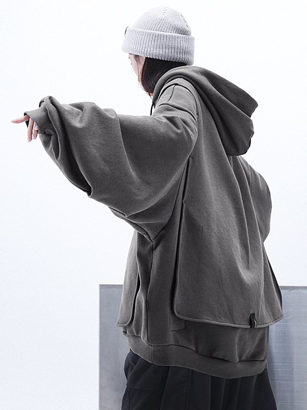 GOOPiMADE - G7-H3 “Mantle“ Double-Layer Sweat Hoodie - SHINKIROU1.0