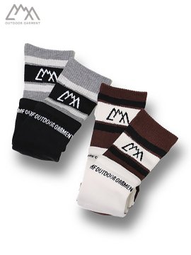 <strong>CMF OUTDOOR GARMENT</strong>CMF TABI Socks (2p)<br>BLACK & BEIGE / MULTI Color SET