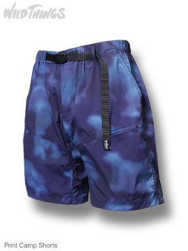 <strong>WILD THINGS</strong>Print Camp Shorts<br>NAVY