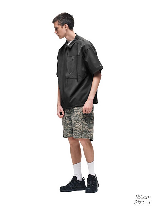 WILD THNGS - Slant S/S Shirt - スラントショートスリーブシャツ - SHINKIROU1.0