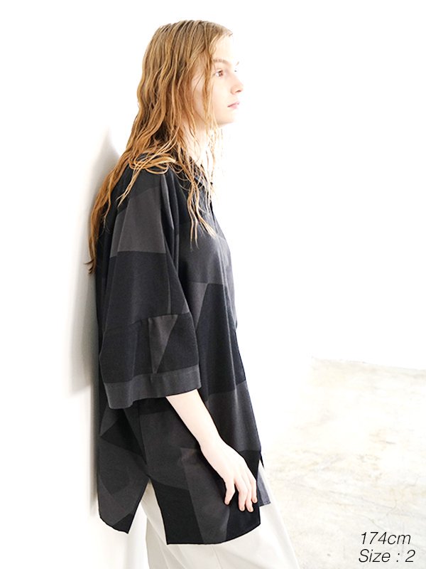 VU - Geometric Dolman Big Shirt - SHINKIROU1.0