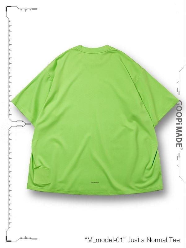 [GOOPiMADE] グーピーメイド Tシャツ T-Shirt (送料関税込み) GOOPiMADE - “M_model-01” Just a Normal Tee - SHINKIROU1.0