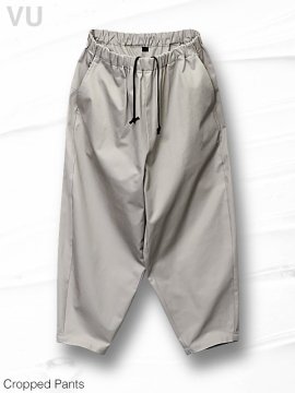 <strong>VU</strong>Cropped Pants<br>CHALK