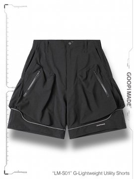 <strong>GOOPiMADE</strong>LM-S01 G-Lightweight Utility Shorts<br>SHADOW